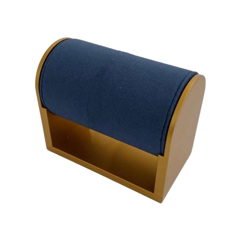 Multitiered Sturdy Metal Fashion Accessory Holder Portable for Watch Bracelet and Bangle Exhibition Home Organization