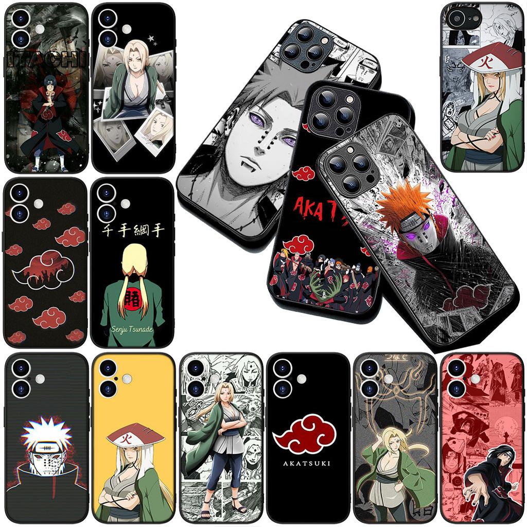 Cover for Samsung Galaxy S24 S25 S23 FE Ultra Plus S7 Edge S25+ S23+ A56 5G Casing Phone Case Tsunade Narutos Pain Akatsuki