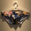 Soutong Low Waist Men Underpants Super Thin Nylon Flower Printed Classics Briefs for Sleep