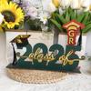 Festival Wooden Graduation Ornament Cartoon Graduation Desktop Decoration  Graduation Season