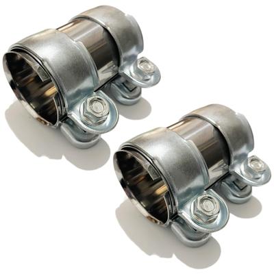 S-NET SN-290-MC Muffler Band, Universal Exhaust Exhaust Pipe Clamp Connector, Stainless Steel, Total Length