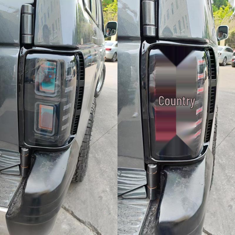 Upgrade Taillight and Brake Light Assembly for Mitsubishi Pajero V33, V43, V55 - Black Diamond 2030.