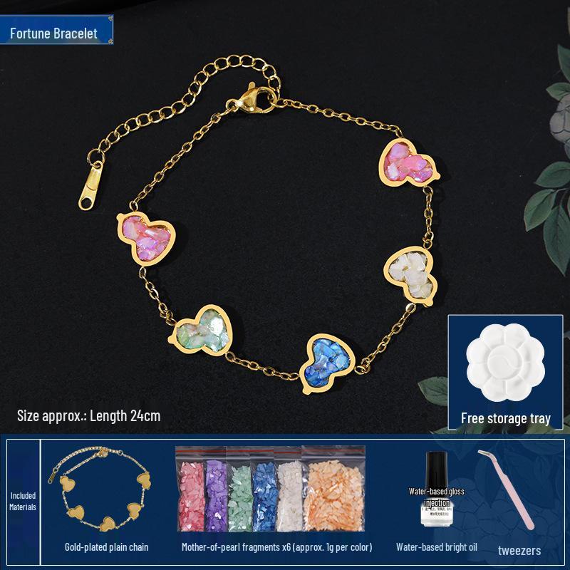 DIY Perlmutt Brooch Haarnadel Set: Schmetterlingsbasis für handgemachtes Drachenbootfest-Geschenk