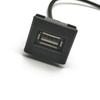 1PC Fit For Toyota Cross ALTIS AURIS CAMRY RAV4 2019 Car USB Extension Cord Socket Connector Port Accessories