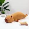 Flauschiges Capybara Langes Kissen Kawaii Capybara Maus Plüschtier Weiches Wasserschwein Tier Stofftier Kindergeburtstagsgeschenke