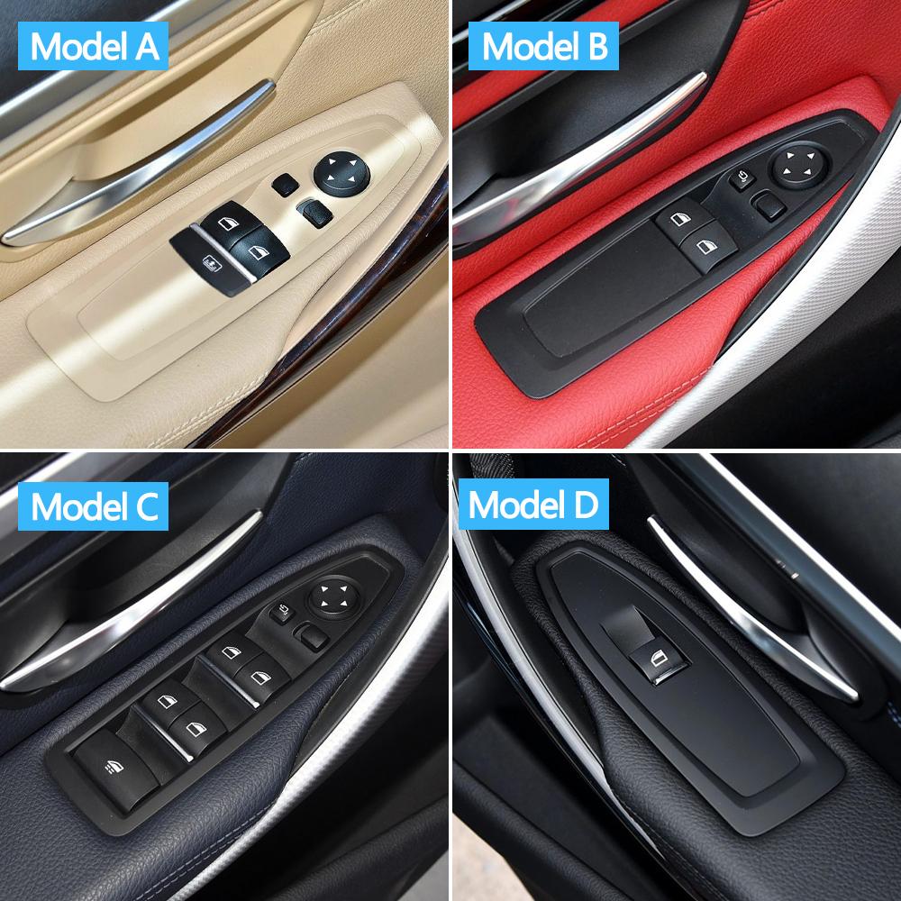 Car Interior Door Window Lift Switch Cover Trim For BMW 1 2 4 Series Convertible Coupe F21 F22 F23 F87 F32 F33 F83 F82 425i 430i