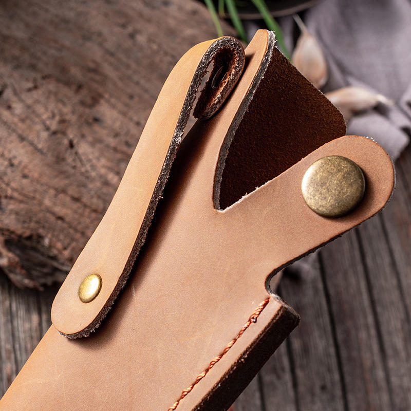 PU Leather Sheath Holder For Knife Flashlight Tool Belt Loop Case Camping Outdoor Carry Holster Tactical Equipment Hunting Gear Multipurpose Pouch