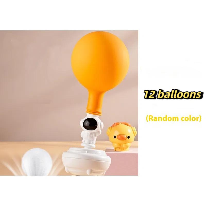 Детская игрушка  Три в одном  для тренировки дыхания, свисток, плавающая трубка, шарик, запускатель шариков, обучающая игрушка для практики 1 разноцветный