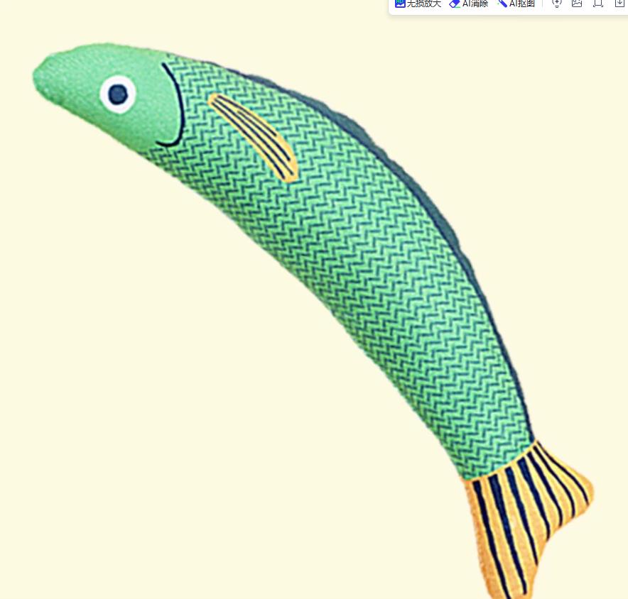 3pcs Pet Teething Toy Fish Design Cat Toy Interactive Durable Cat Chew Toy Plush Pillow Kitten Toy Indoor and Outdoor