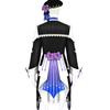 Schwarzes Turm-Cosplay-Kleid für Damen, bequem und stilvoll!