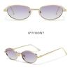 Fashion Small Oval Vintage Sunglasses Women Classical Vintage Punk Sun Glasses for Men Eyewear Outdoor Shades