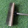 Stainless Steel Wire Brush for Outdoor Tile and Cement Floor Cleaning