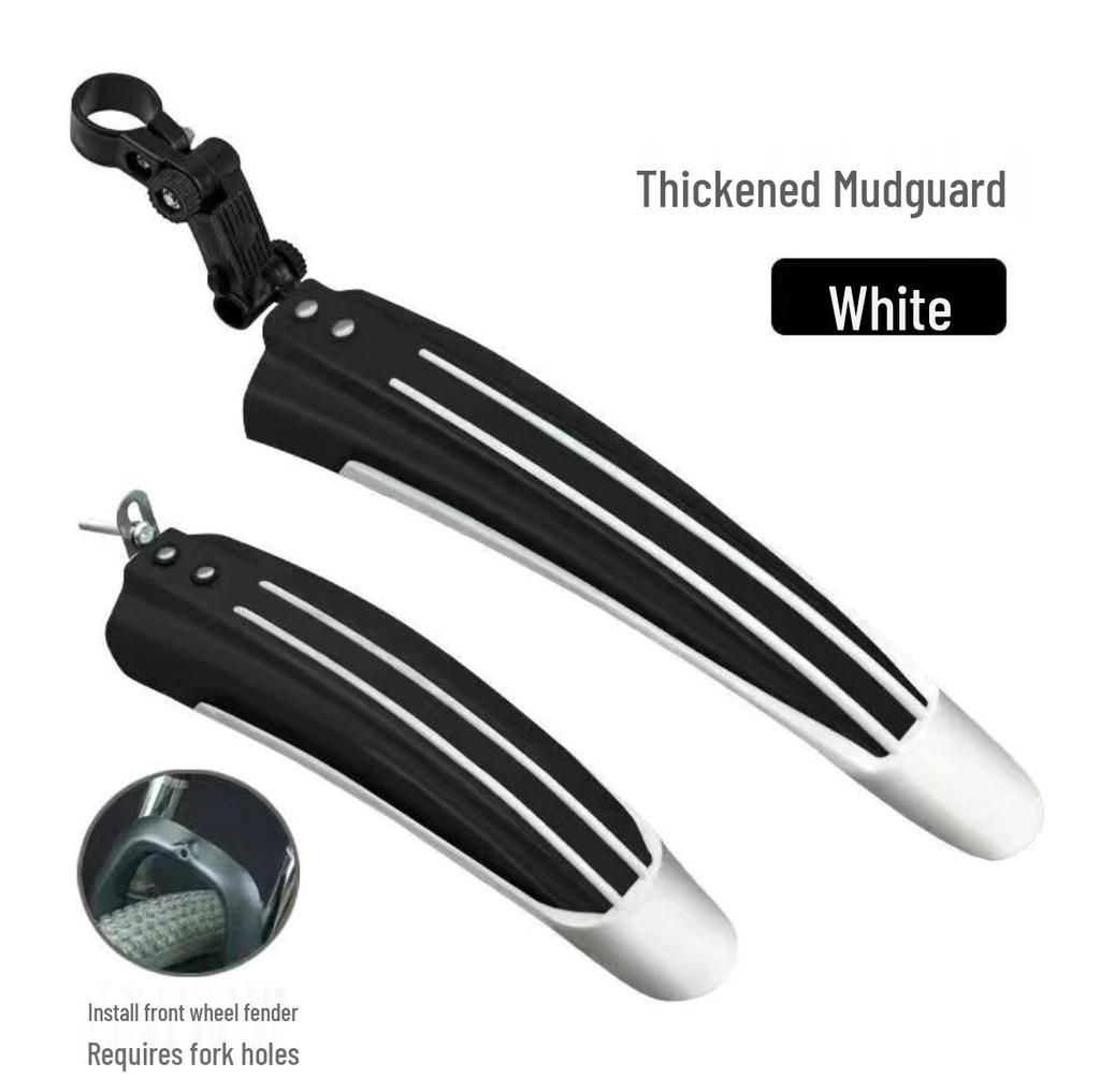 Adjustable Flying Dragon Bicycle Mudguard Set - Front & Rear Fenders for Mountain and Road Bikes