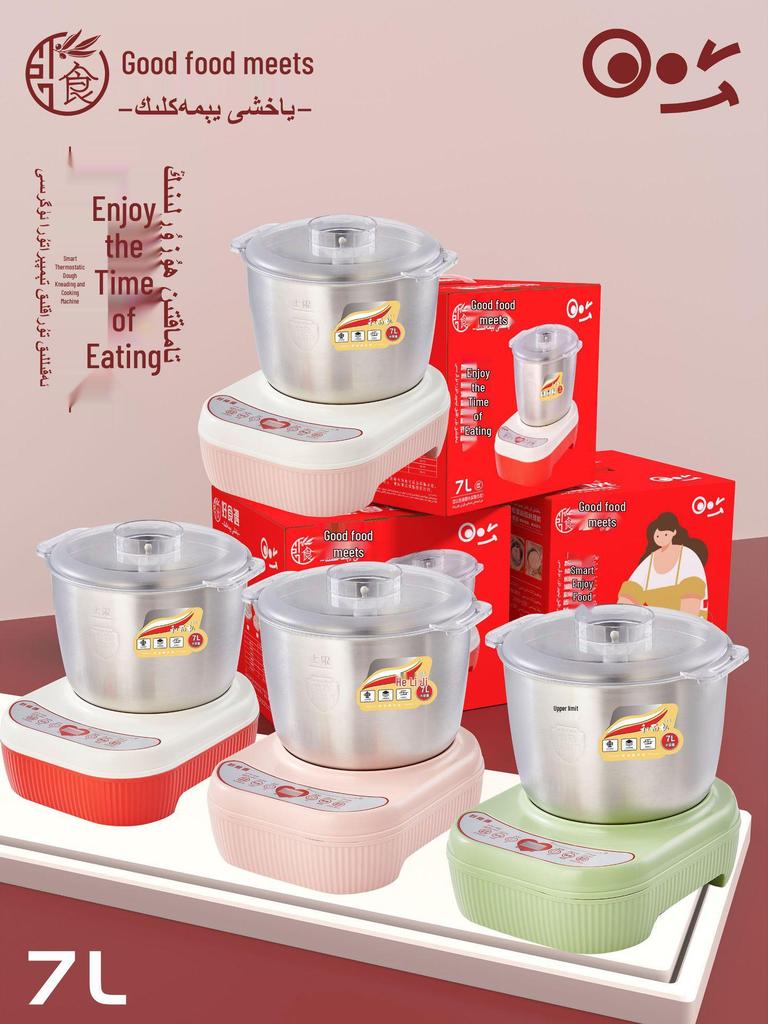 New Fully Automatic Stainless Steel Dough Kneader and Mixer with Timer