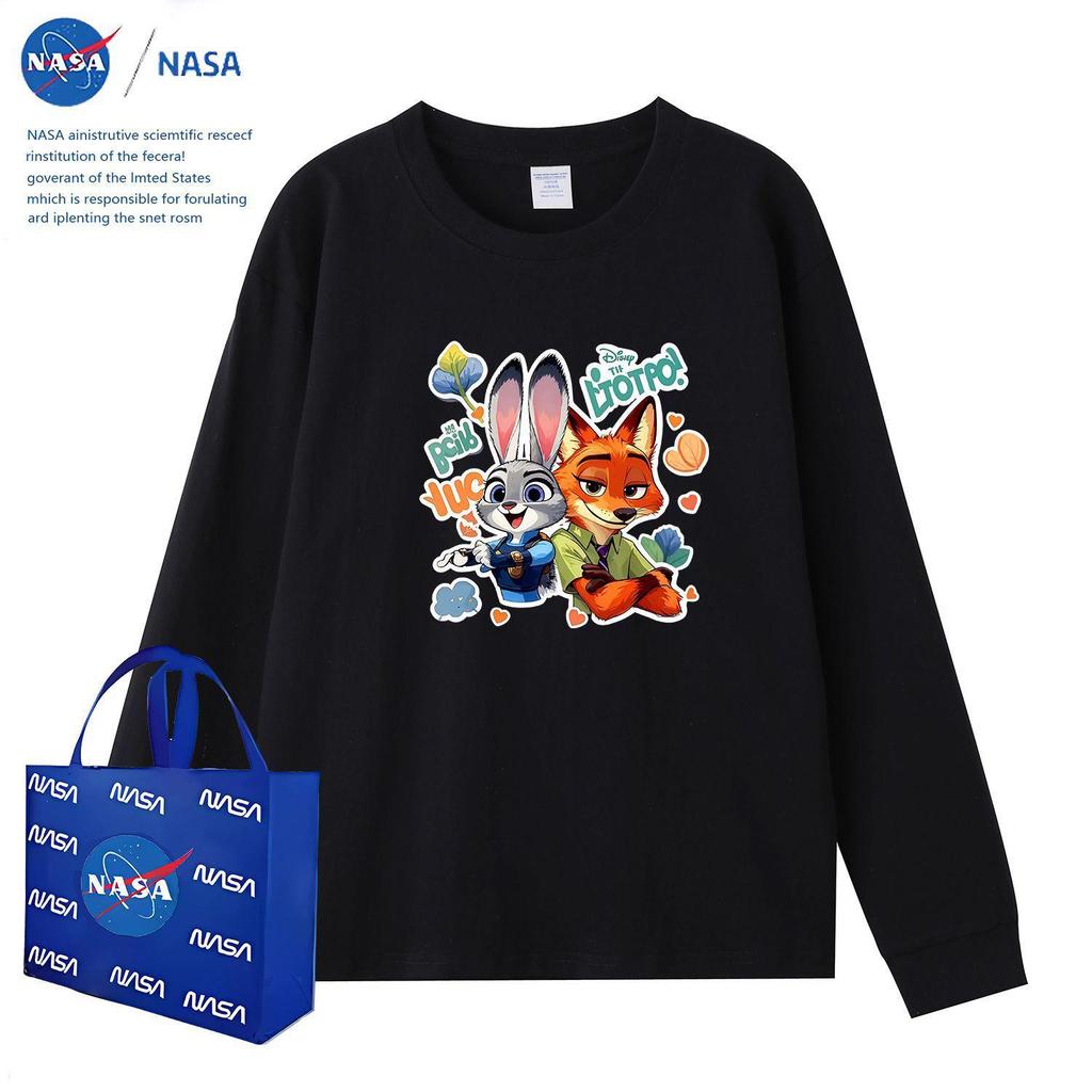 NASA Cartoon Handsome Nick & Cute Judy Patchwork Long Sleeve for Kids