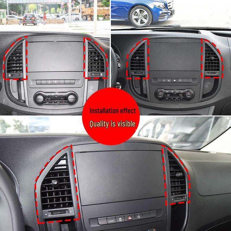 Mercedes-Benz Vito W447 Dashboard Air Vent Grille Assembly (4478300454)