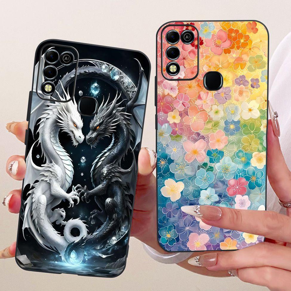 Case For Infinix Hot 11 Play Cover Luxury Fashion Funny Cute Painted Silicone Phone Casing For Infinix Hot 11Play