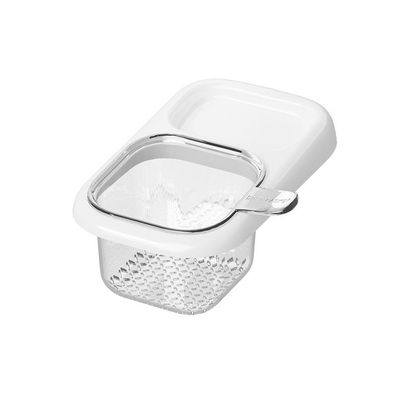 

Kitchen Sink Drain Basket, Sink Separator for Leftover Food Scraps, Filter Basket with Suction Cup, No Installation Required білий