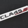 3D ABS Litery Samochodowe dla Mercedes CLA45S C118 W118 CLA35 CLA45 AMG C117 W117 Błotnik TURBO 4MATIC Emblemat Logo Naklejka Akcesoria