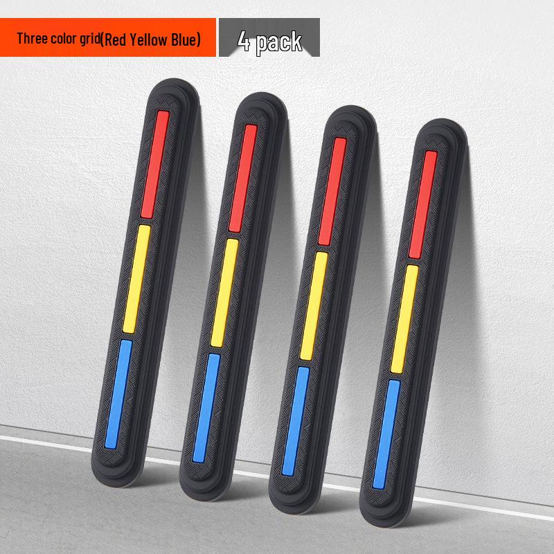 Universal Car Door and Mirror Anti-Collision Sticker - Thickened Edge Protection Strip, Anti-Bump, Anti-Scratch