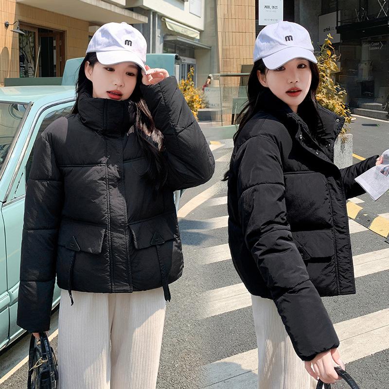 Cotton Clothing Women's Short 2025 New Winter Fashion Thickened Loose Cotton Jacket Bread Jacket