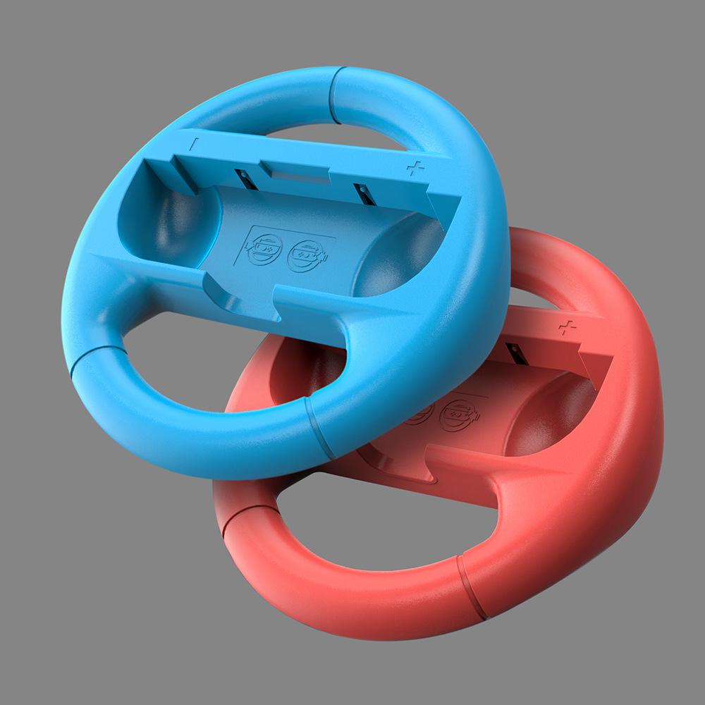 

Nintendo Switch Mario Kart Joy-Con Steering Wheel Controller Grip червоний/синій