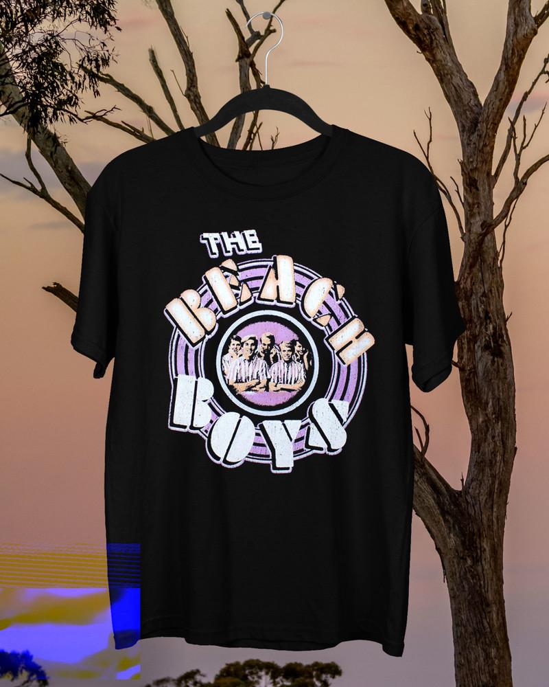 

The Beach Boys Brian Wilson Gift For Fans Cotton Black All Size Shirt TR421 Unisex T-Shirt L