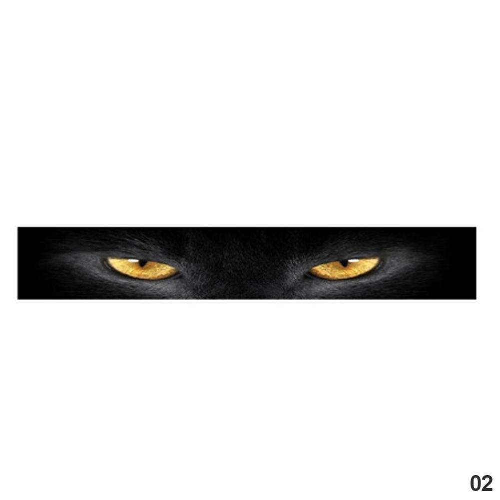 Car Front Windshield 3D Stickers Front and Rear Gear Decorative Sunshade Decals Stickers Car Decorative