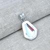 Mystic Topaz natural Gemstone Pendent Jewelry 925 Solid Sterling  Gift Silver For Her