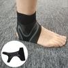 Sport Breathable Ankle Brace Protector Adjustable Ankle Support Elastic Protection Pad (Right Foot)