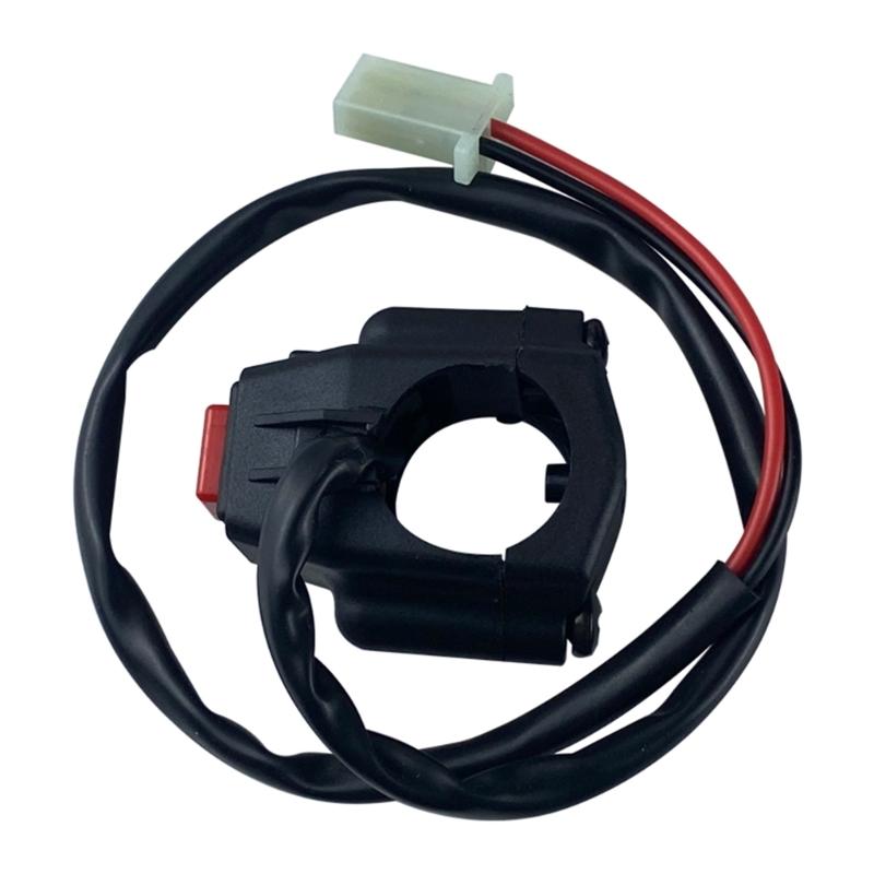 Universal ATV Motorcycle Quad Horn Off Stop Button Motorbike Accessories With Square Cannula Connector