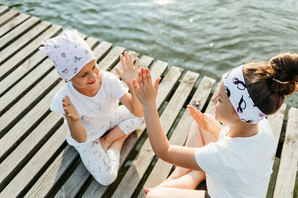 Rosalia Grape Turban Made of Bamboo Double Cap Even After Chemotherapy