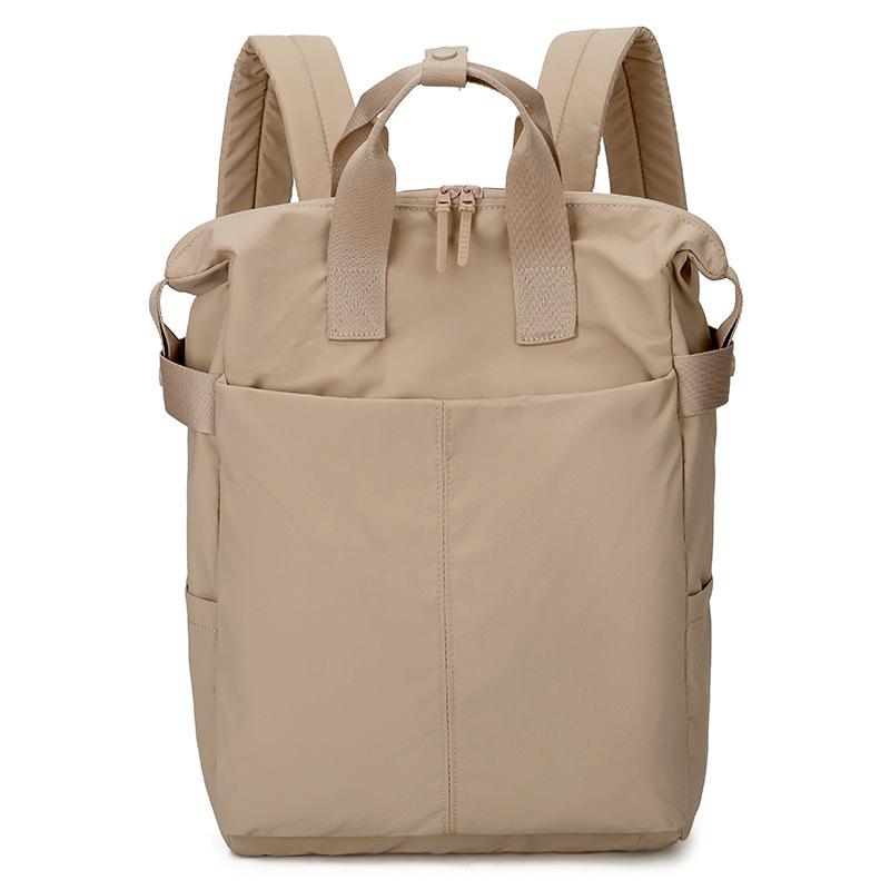 Schoolbag Travel Backpack College Student Backpack Male Large Capacity Junior High School Student Simple Casual School Bag