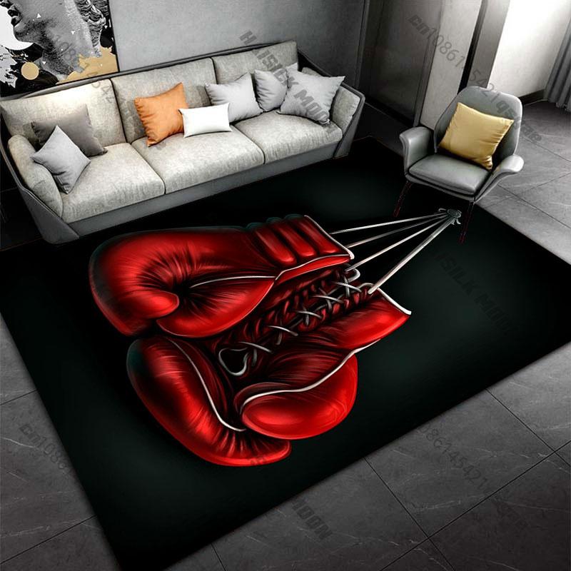 Red boxing gloves hanging carpet Yoga living room room decor children's crawling mat doormat area rug games mat