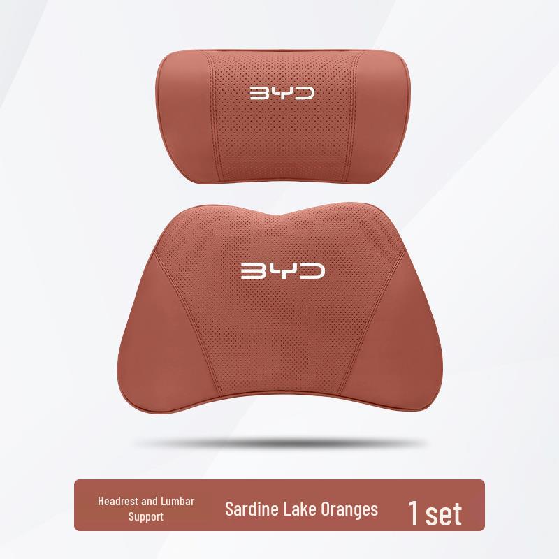 BYD E2/E3/E9 Memory-Schaum Nacken- und Lendenwirbelstützkissen-Set