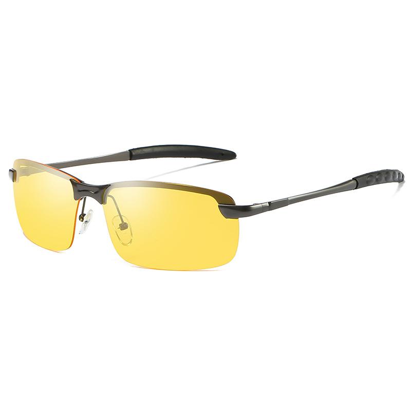 Aoron Night Vision Goggles for Driving, Night Vision Glasses for Drivers, Night Anti-glare Luminous Polarized Driving Glasses