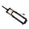 Mountain Bike Front Fork Damping Bike Suspension Fork 27.5in 175mm Stroke Gold Tapered Steerer Remote Lockout
