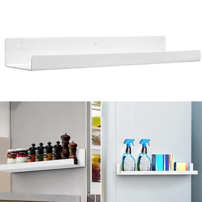Schwebendes Regal aus Acryl, dick, strapazierfähig, für Büro, Wohnzimmer, Schlafzimmer, Badezimmer, Küche, Wandmontage, Lagerregal, Display, Organizer