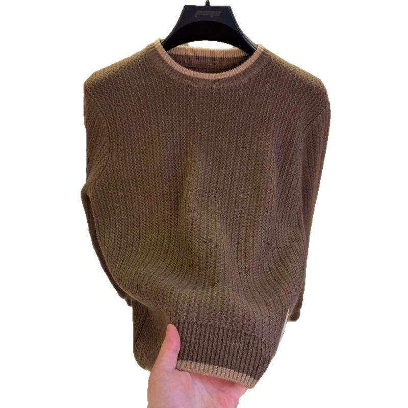 Modischer Herren-Winterpullover mit Rundhalsausschnitt (2025) – Stilvoll, vielseitig, hochwertig