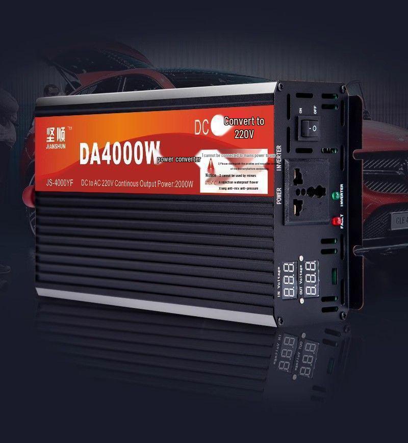 High-Power Vehicle-Mounted Inverter: 12V/48V/60V to 220V Converter for Tricycles