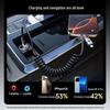 [True PD65W+27W] 4-in-1 Double Magic Spring Telescopic Charger 65W for Apple, Huawei, iPhone 16