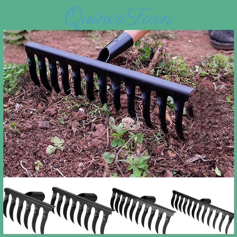 For Heavy Rakes Leaf Lawns Duty Garden Rake Lawn Tools Thatch Rake Dethatcher Rake Metal Garden Hoe Gardening Rake For Loosening