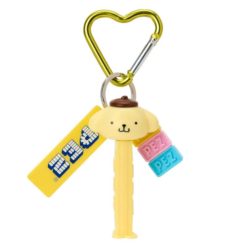 Sanrio PEZ Carabiner Keychain Pompompurin Japan
