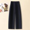Women's Fashionable 3D Cut Scythe High Waist Slimming Pants - Loose, Versatile, with Simple Pocket Design (2026)