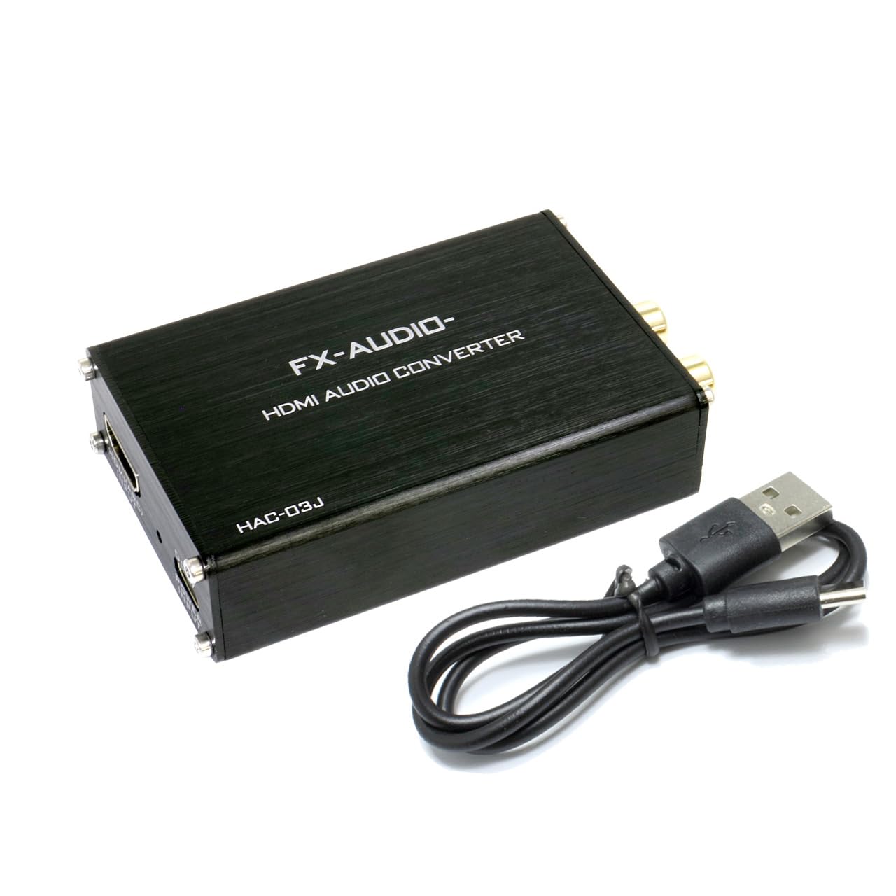 

FX-AUDIO- HAC-03J HDMI (ARC) Input Compatible DAC, 32-bit High-End Mobile Audio DAC with ES9018K2M, USB Powered, High Resolution