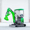 Oversea Stock Tracked Crawler Excavator Digger 1.8 Ton Yanmar Kubota Engine Crawler Excavator In Germany
