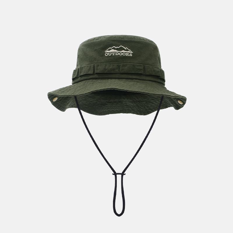 

Outdoor Camping And Mountaineering Hats Spring And Summer Thin Fisherman Hat For Men And Women Hiking Fishing Cycling Sun Hats зелёный