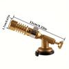 Gas Burner Welding Torch Portable Gas Torch Blowtorch Copper High Temperature Brass Mapp Gas Torch Brazing Solder Welding Plumb