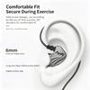 Corded In Ear Headphones With 3.5Mm / Type C Earbuds For Sports Running Gaming Bass Sound TPE Braided Cable