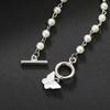 Korean Pearl Butterfly Buckle Bracelet - Stylish Gift for Best Friend's Birthday